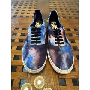 VANS Authentic Pro Low‎ Cosmic Galaxy Shoes Mens 7.5 Womens 9